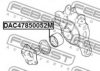 FEBEST DAC47850052M Wheel Bearing